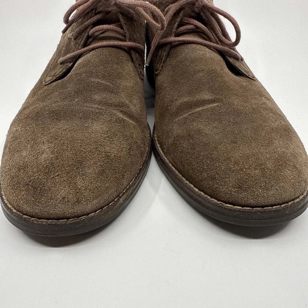 Cole Haan Chukka Ankle Boots Suede Men's 12M Brown C26393 Boho Streetwear
